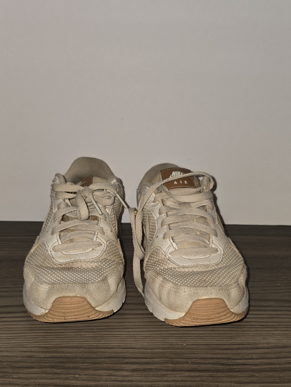 Nike Beige and Tan Casual Trainers #129